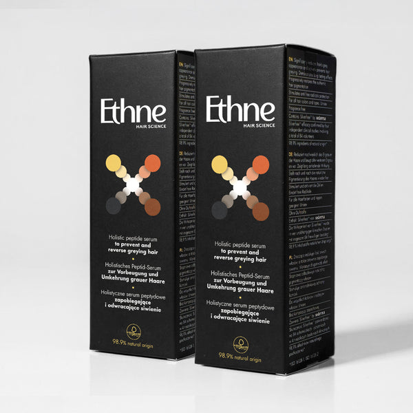 Serum peptydowe Ethne zapobiegające i odwracające siwienie 90 ml